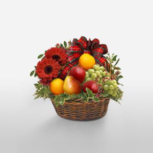 Fruit & Flowers Basket