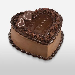 Heart Shape Chocolate Egg Cake - 35oz/1kg