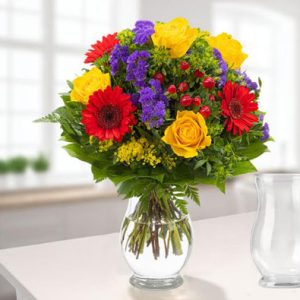 Colorful Birthday Flowers