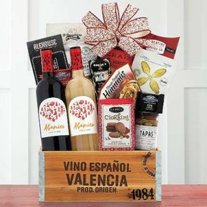 Abanico Spanish Red and White Wine Gift