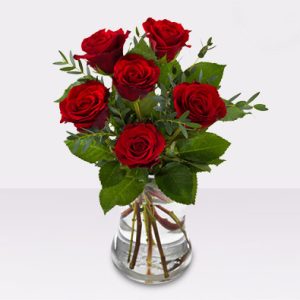 Affectionate Red Rose Bouquet