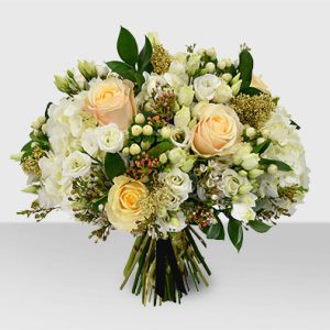 White & Gold - Hand Bouquet