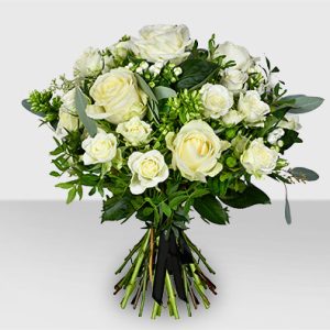 Grace - White Flowers Bouquet