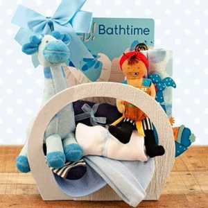 Baby Boy Gift Basket