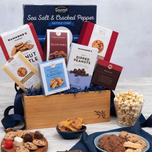 Snack and Chocolate Gift Basket