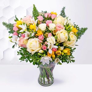 Rose and Freesia Bouquet