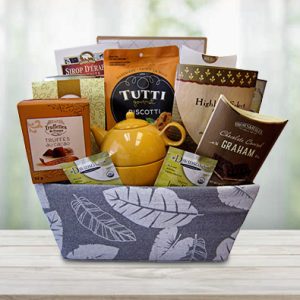 Tea Gift Basket For Mom