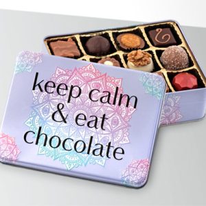 Keep Calm N Eat Chocolate Gift Box - 150g