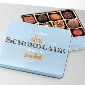 A life Without Chocolate Gift Box - 150g