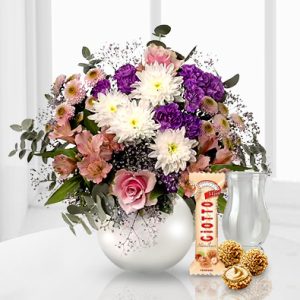 Flower Inspiration With 2 Ferrero Rocher