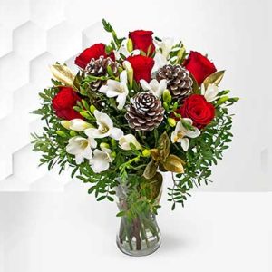 Christmas Roses and Freesia