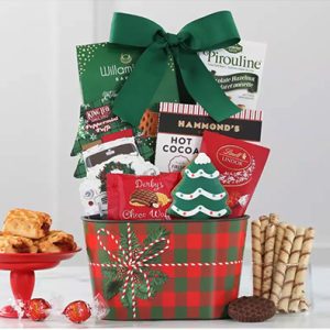 Nostalgic Christmas Sweets Assortment Gift Basket